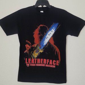 New "Leatherface – The Saw Is Family" Unisex T-Shirt. Available In Small–3XL